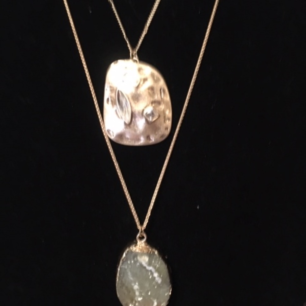 Lane Bryant Two in One Layering Necklace Pendant